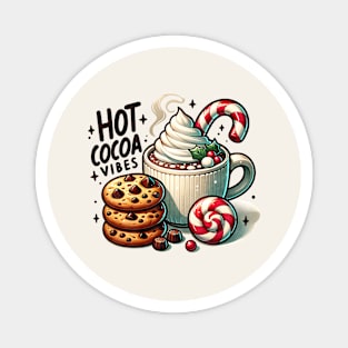 Hot Cocoa Vibes Magnet